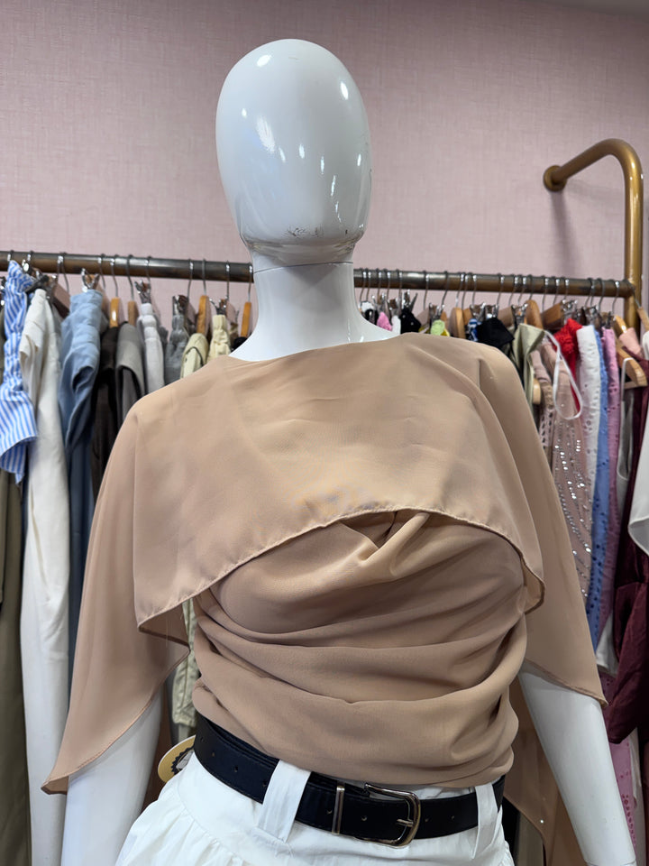 Paisley scarf top