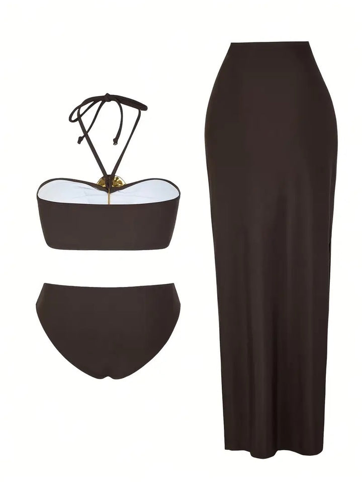 Alissa three piece swimsuit