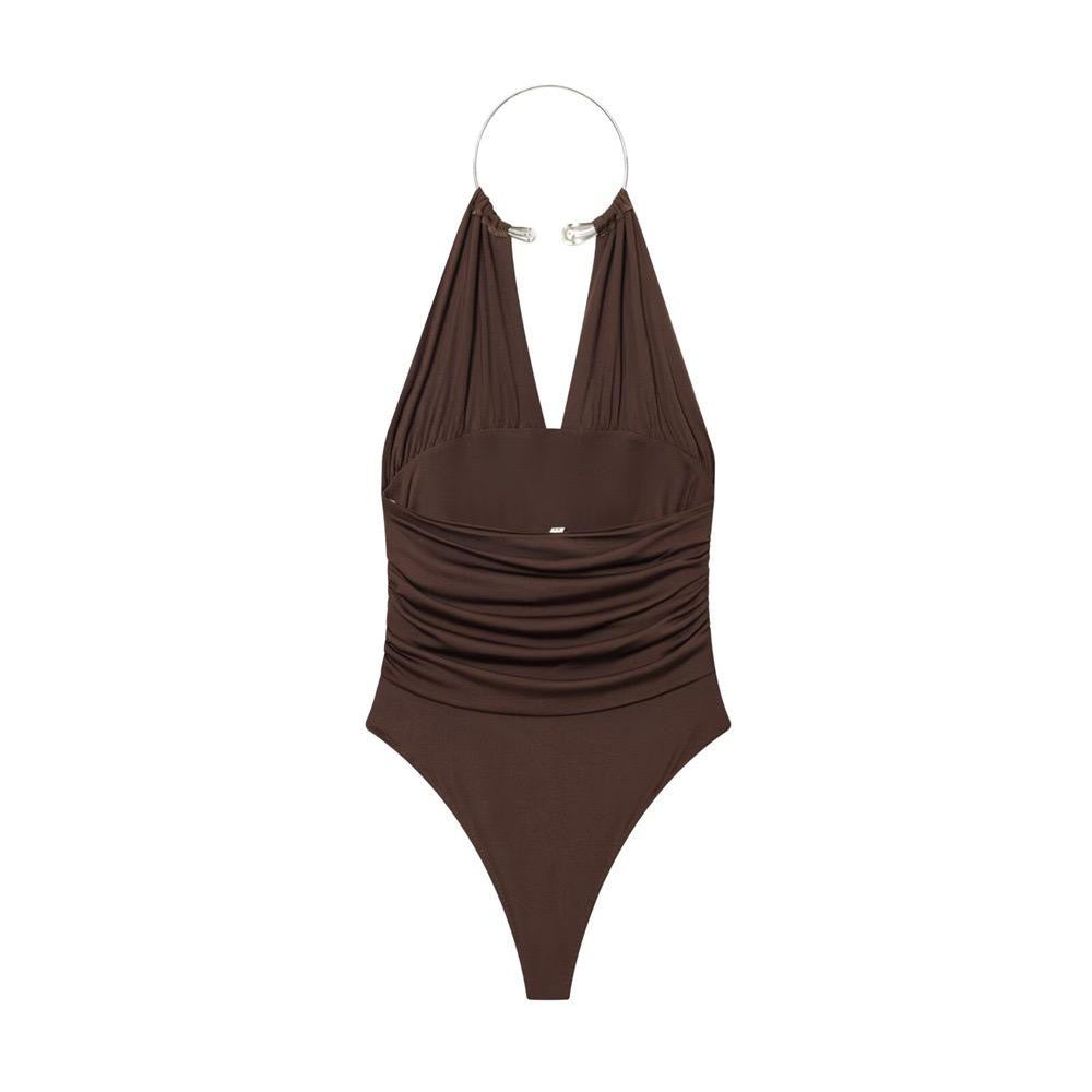 Lowell choker bodysuit