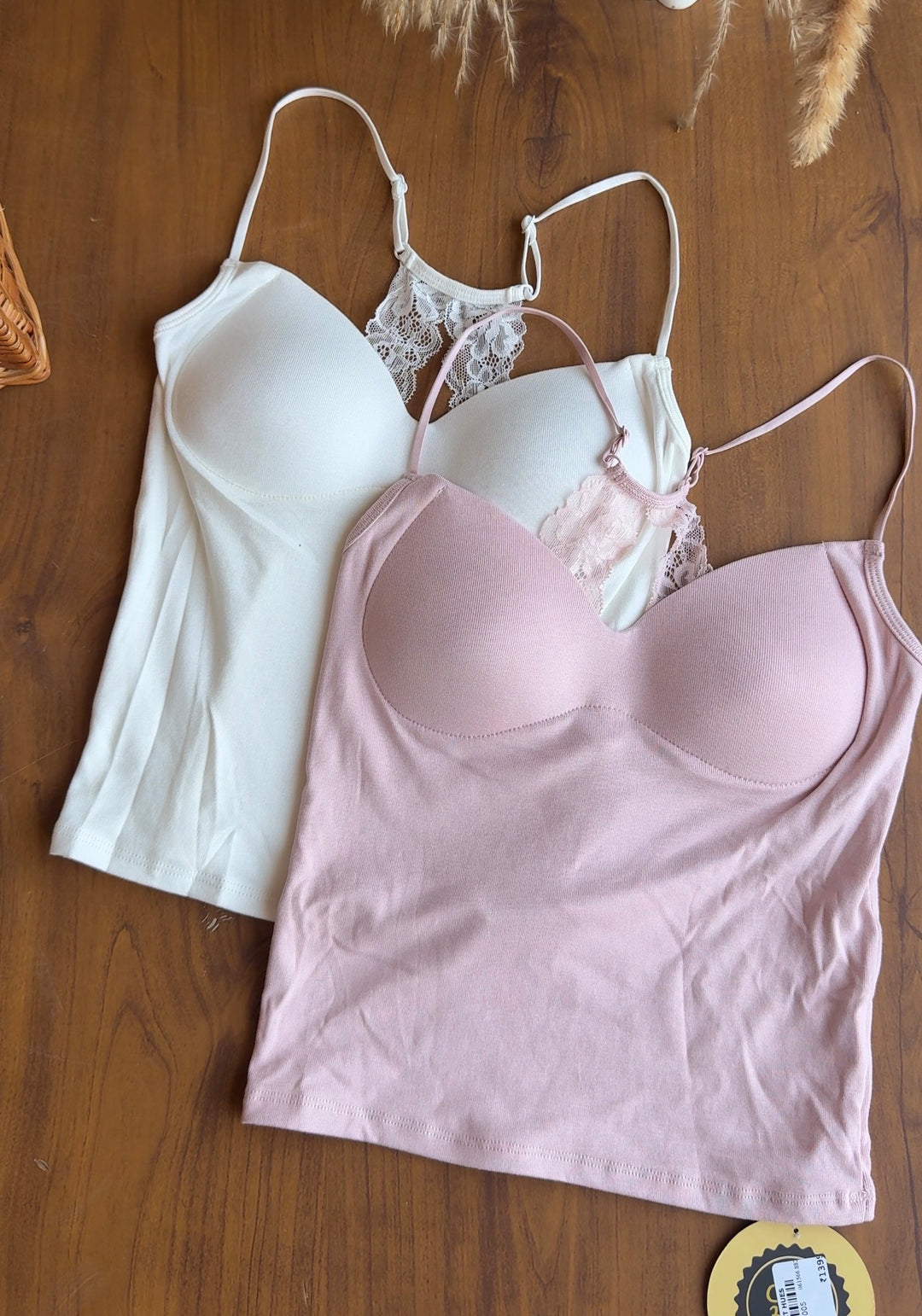 Anne built in bra top