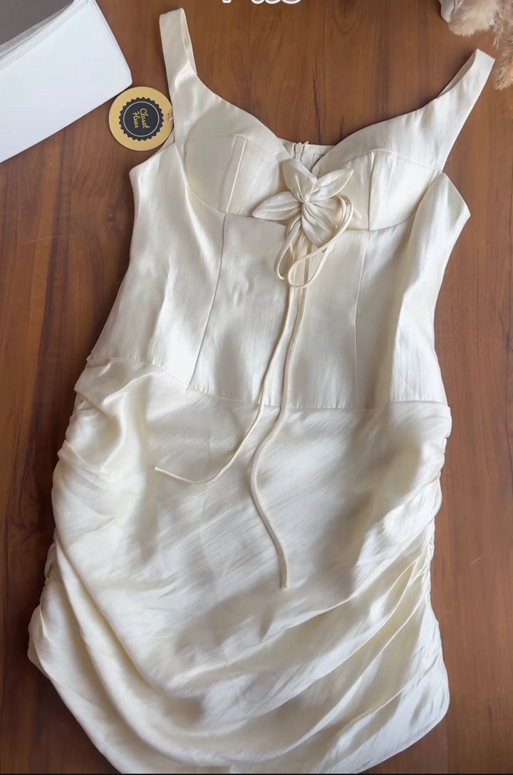 Hyacinth padded dress