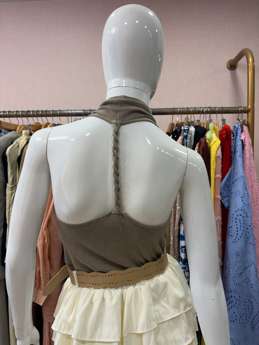 Avery cowl neck top