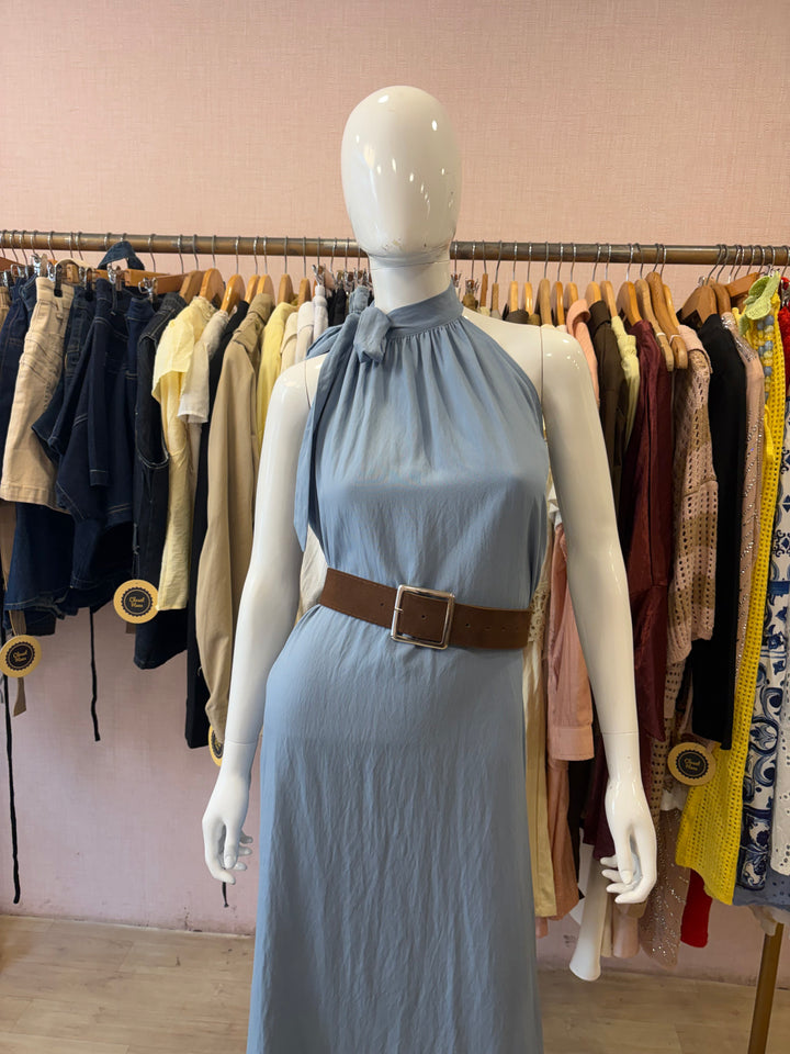 Clara belted dress