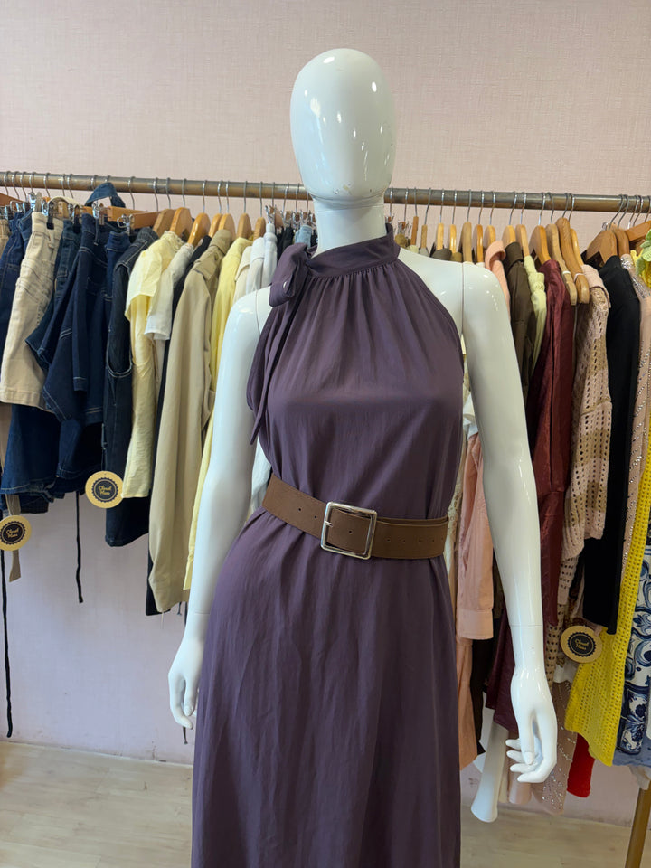 Clara belted dress