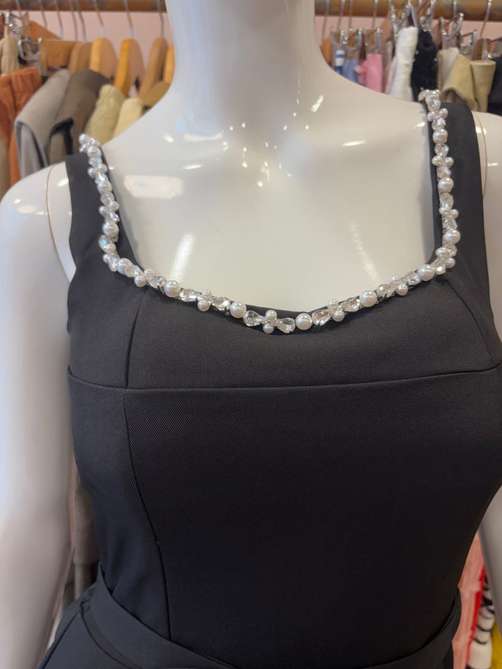 Emma studded padded dress