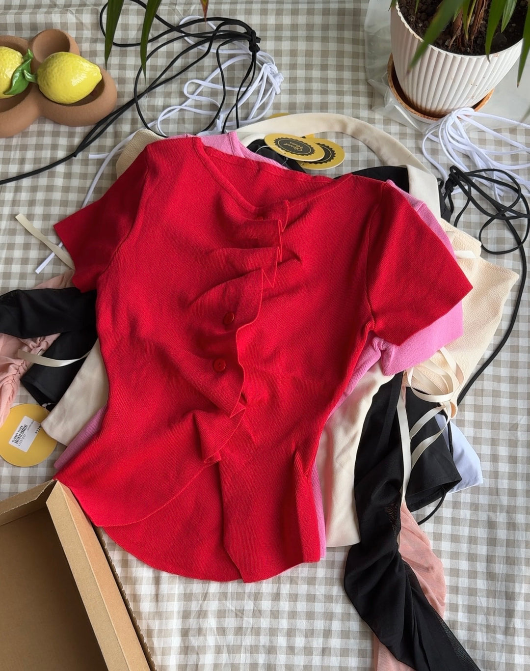 Berlin Half Sleeves Top