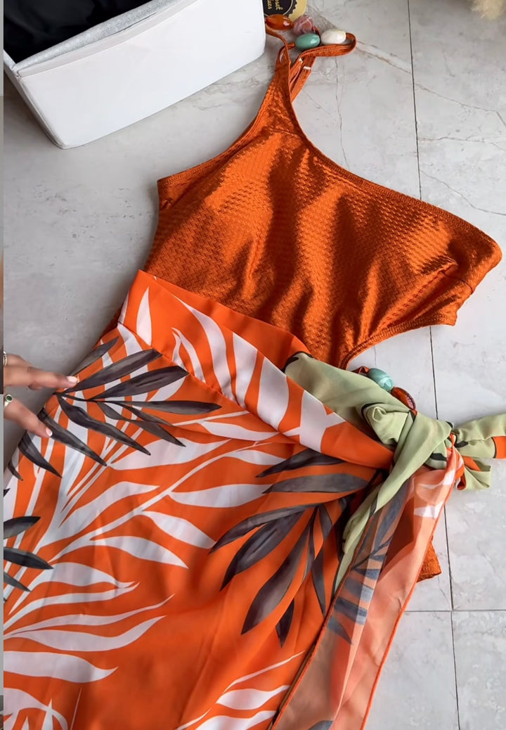 Taylor one shoulder swimsuit