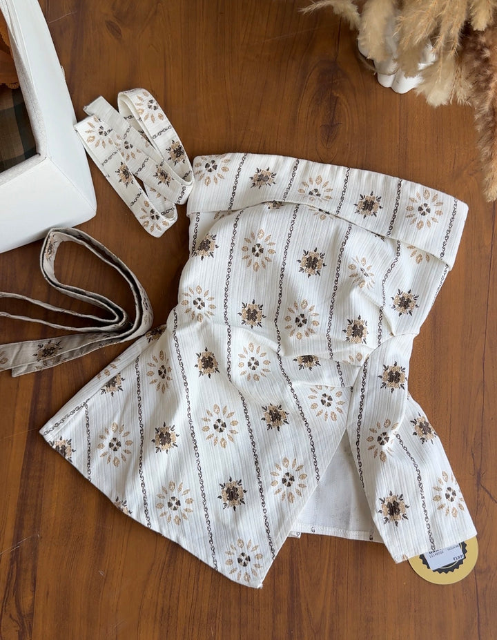 Reese printed tube top