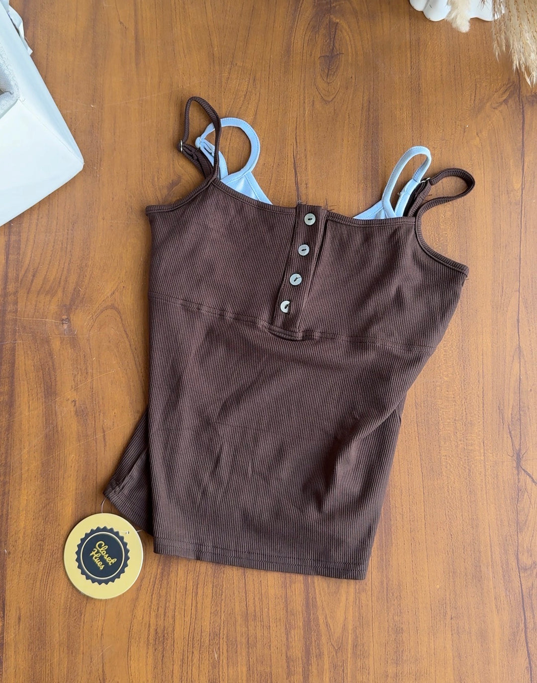 Monroe two tone tank top