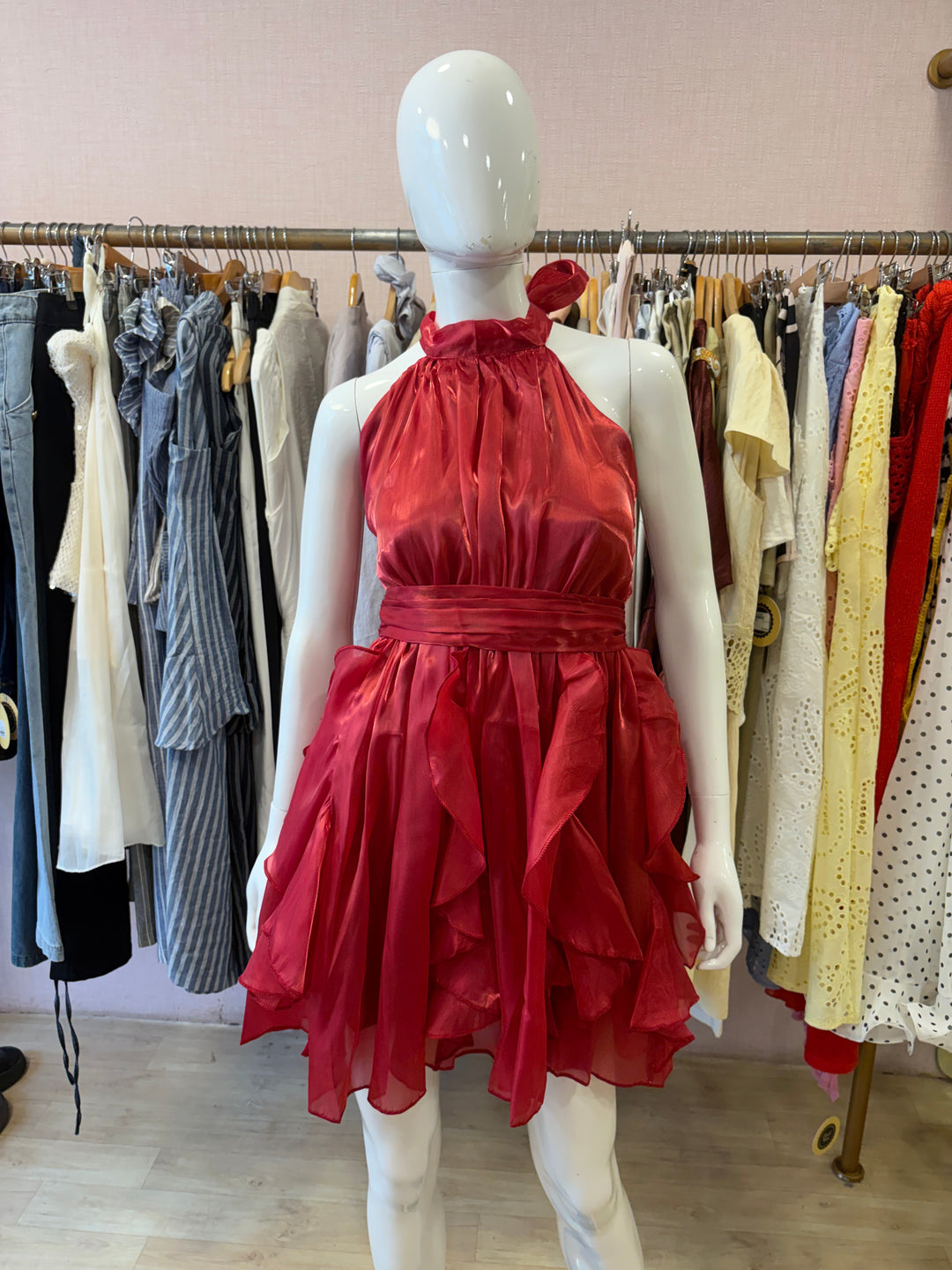 Blake ruffle dress