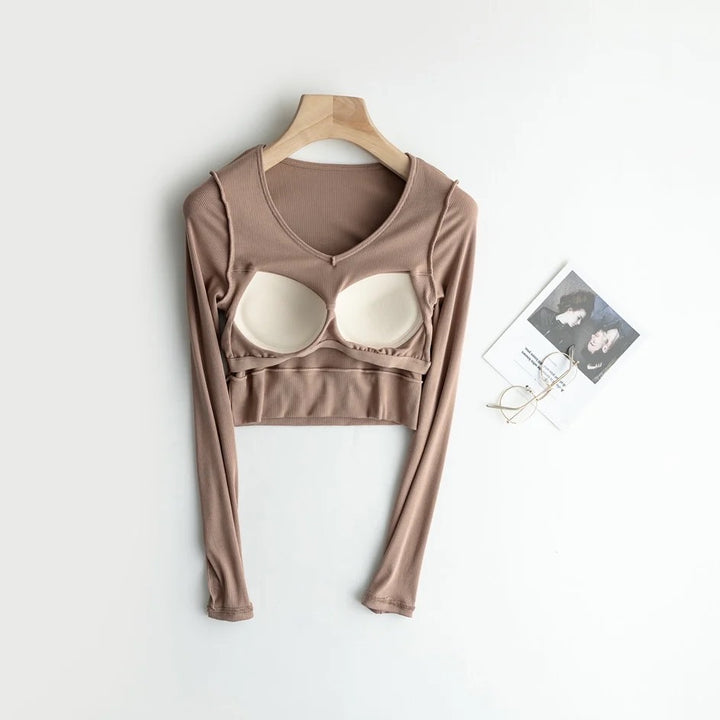 Americano built in bra top