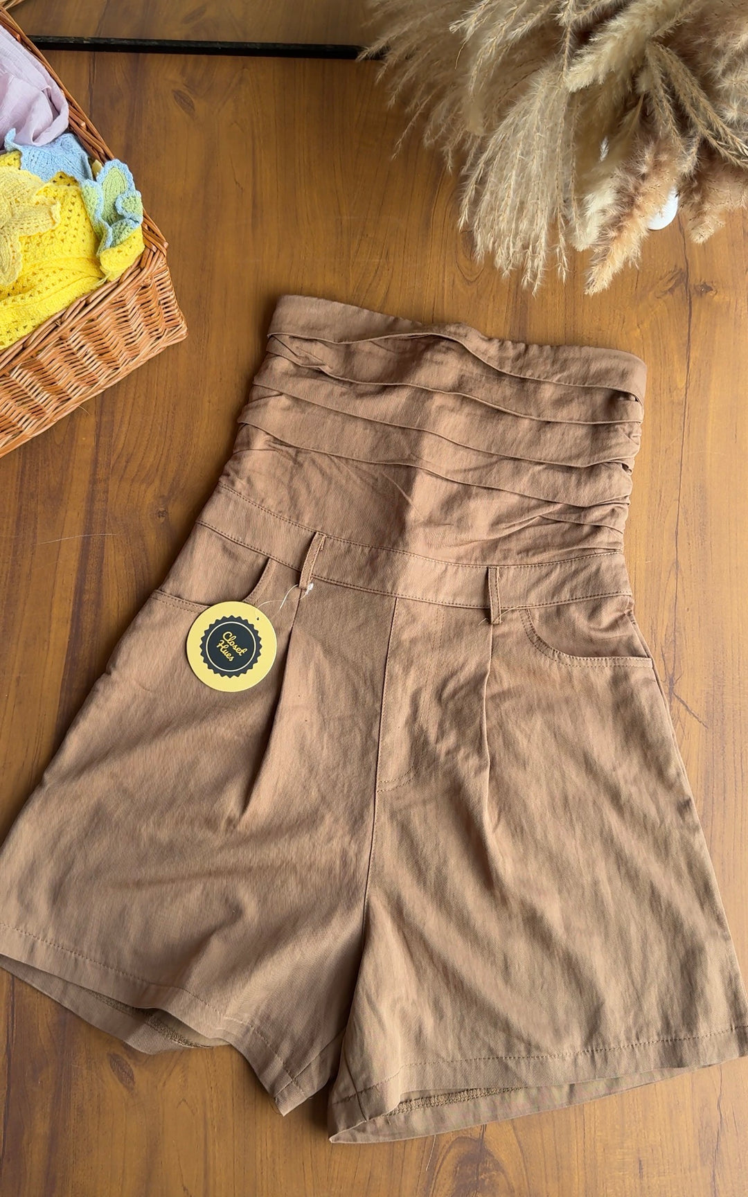 Short safari jumpsuit