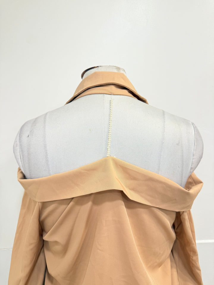 Full sleeves cold shoulder shirt