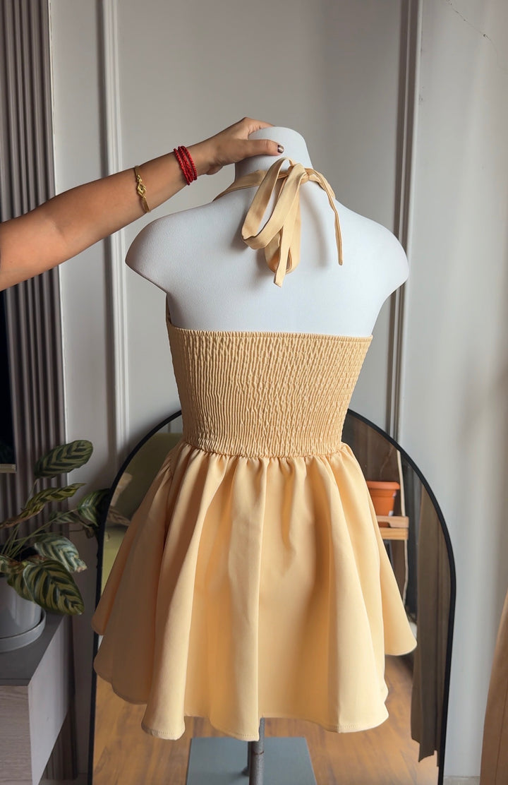 Dorothy Halter neck dress