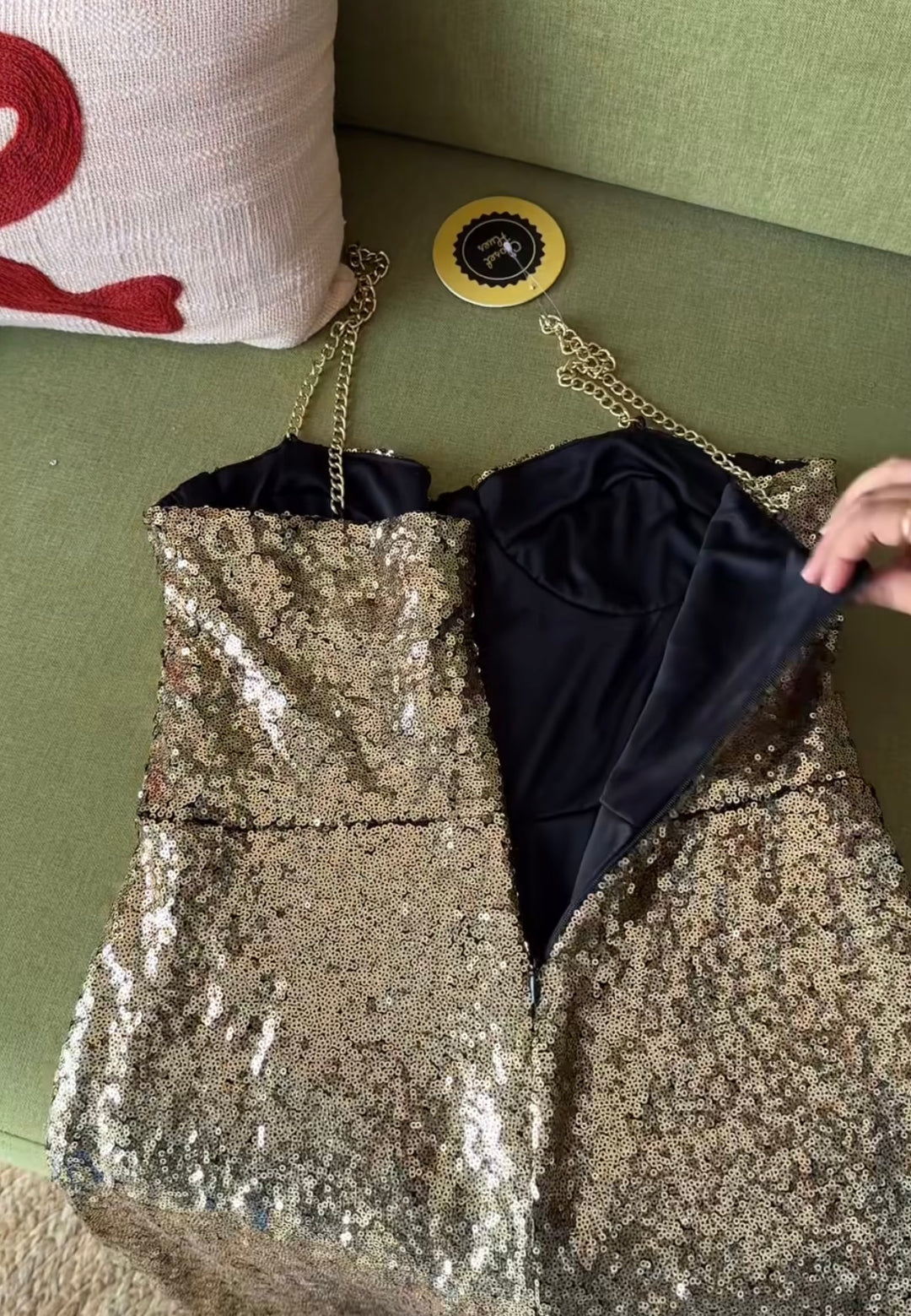 Spencer sequin jumpsuit