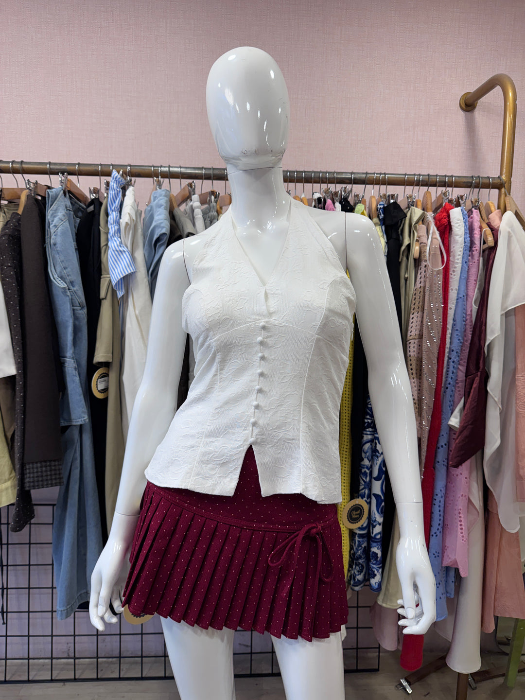 Leah halter neck top