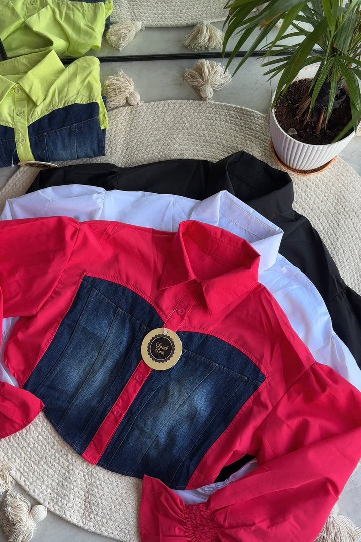 Carla denim shirt