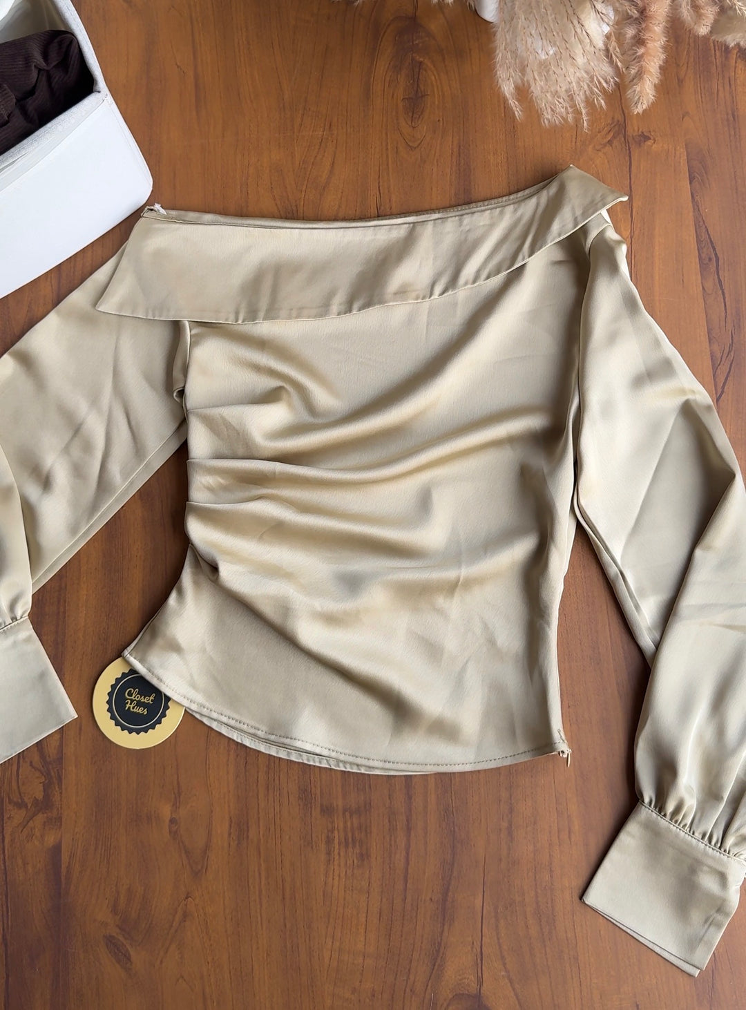 Marina satin full sleeves coords