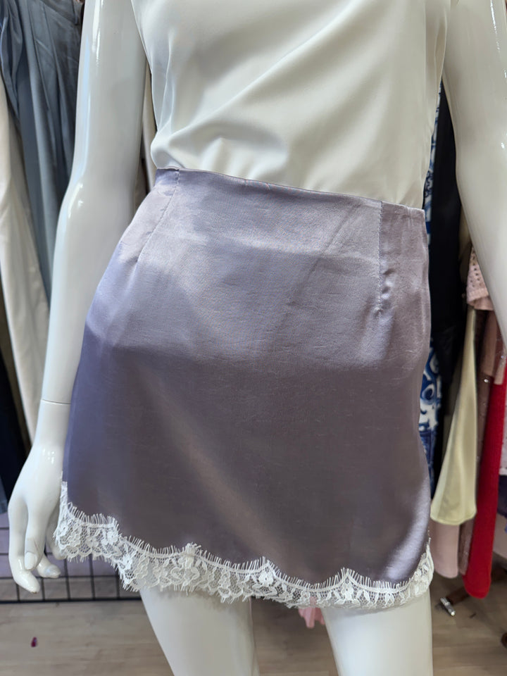 Grace satin skorts
