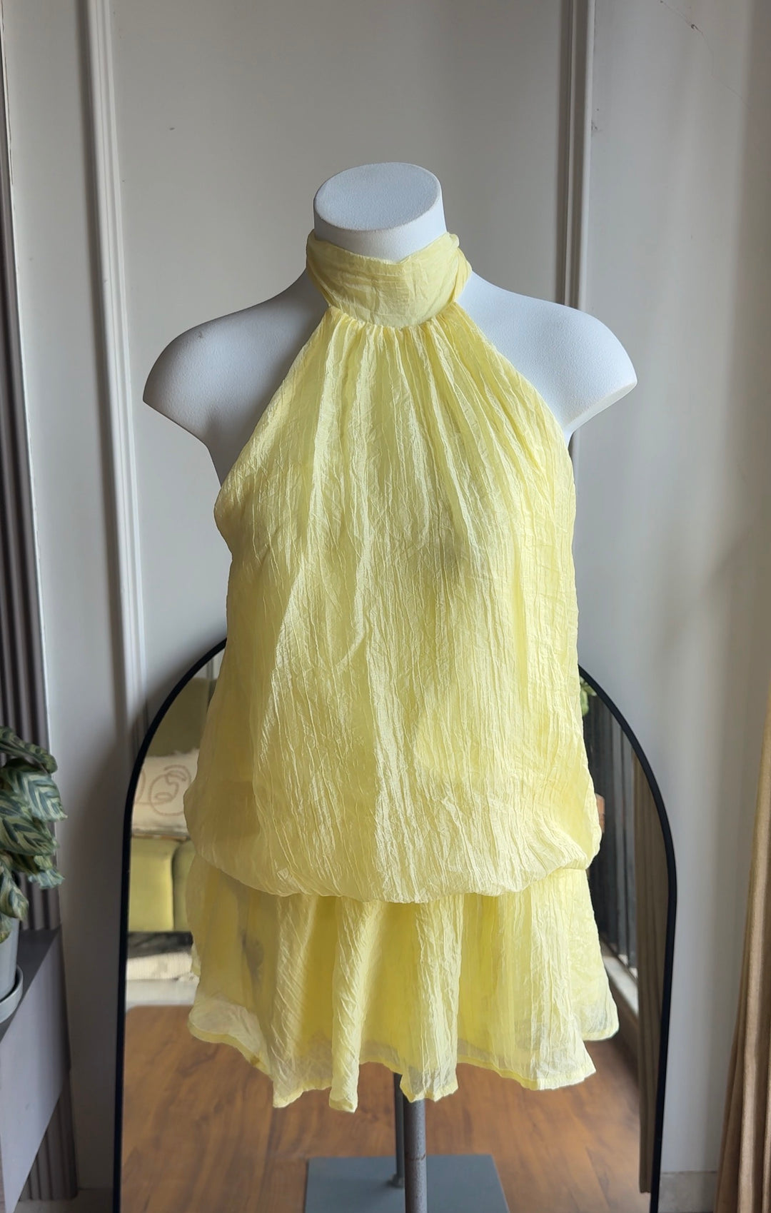 Annie halter neck dress