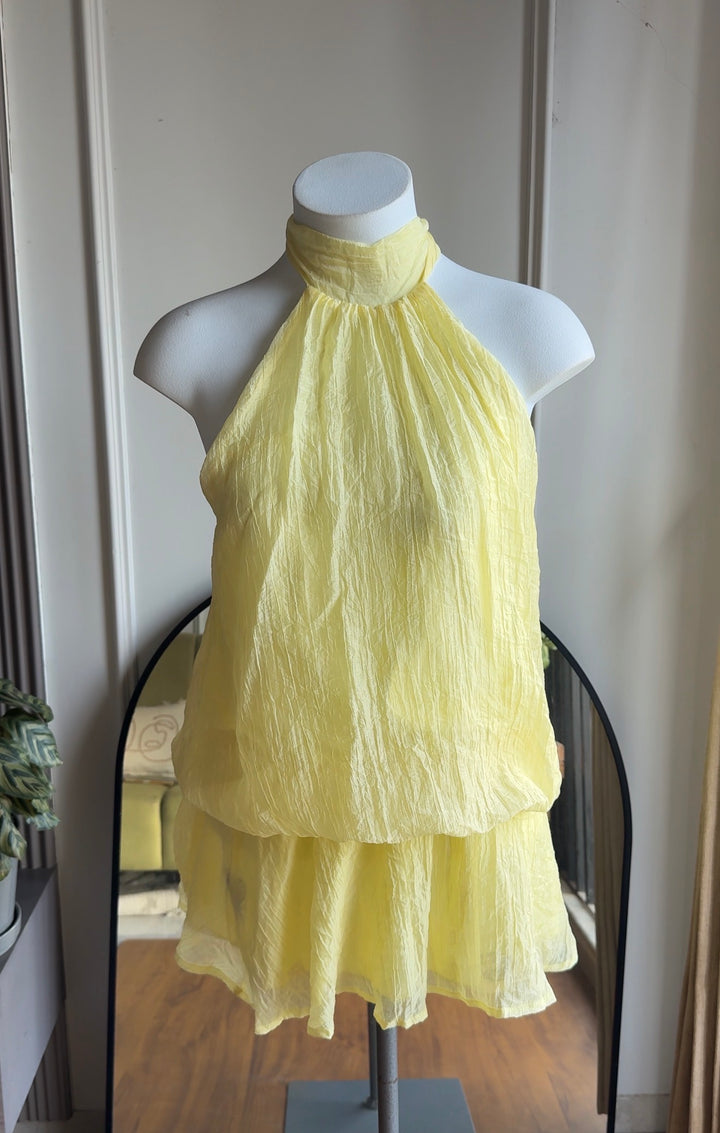 Annie halter neck dress
