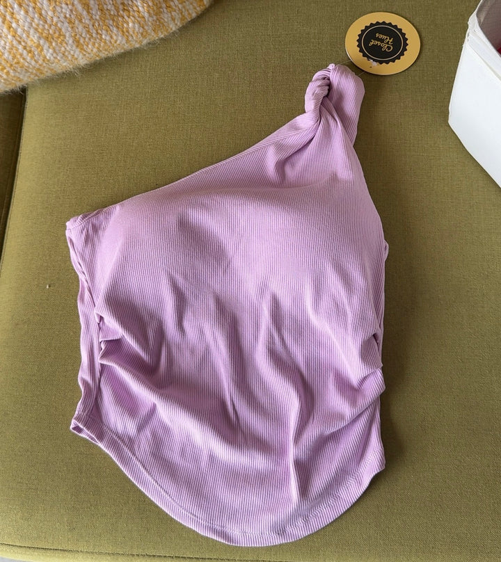 Sydney twist one shoulder top