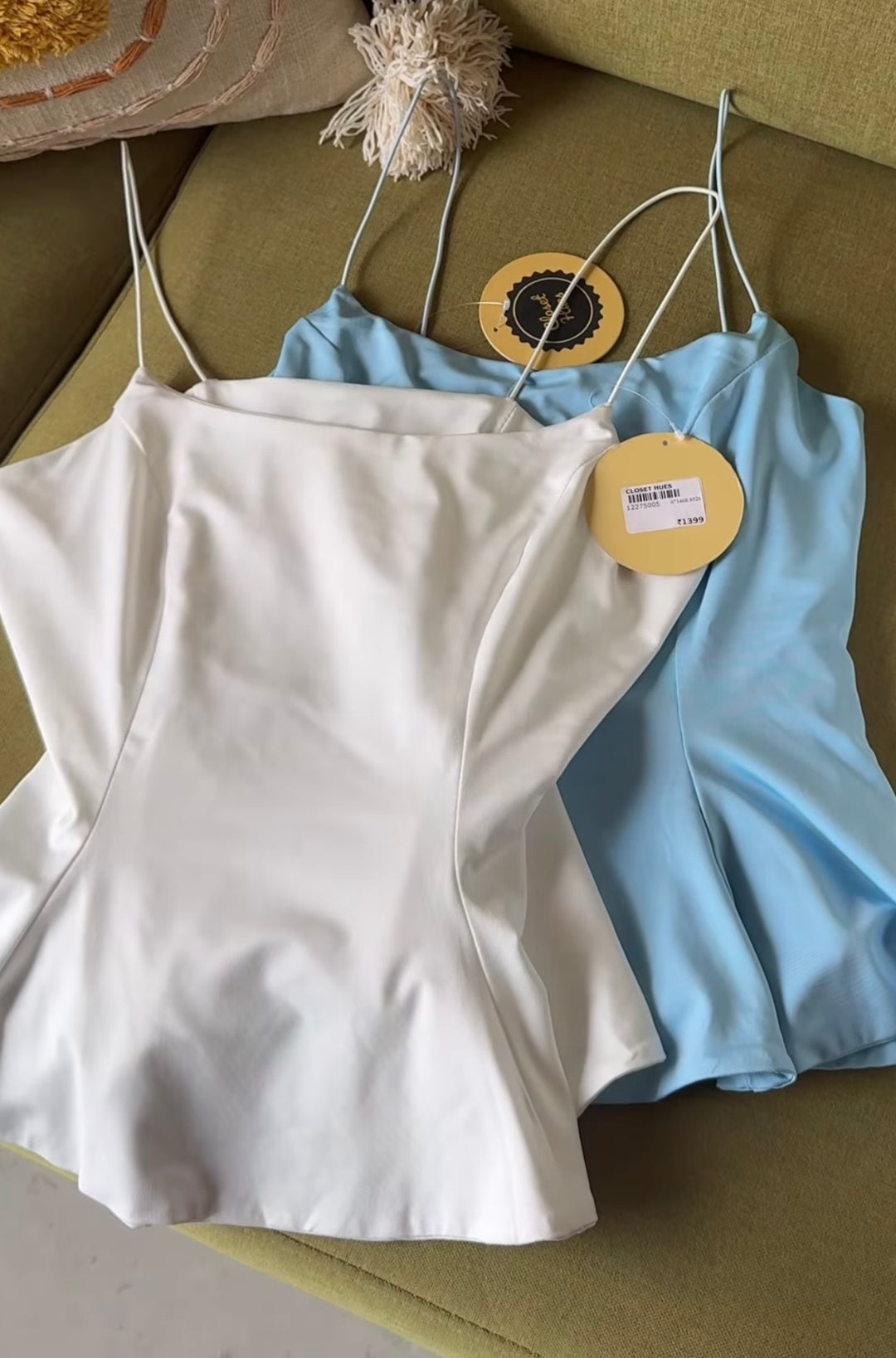 Dopamine peplum tops