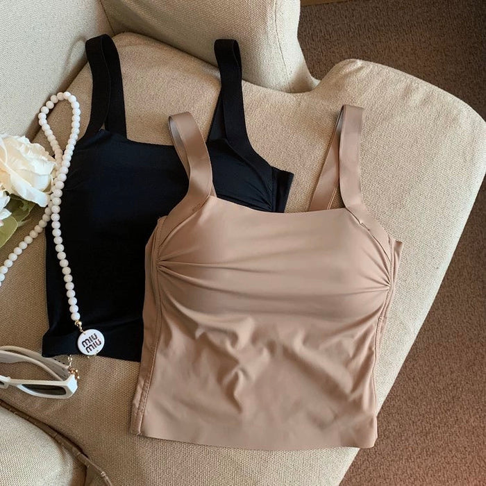 Matcha built in bra top