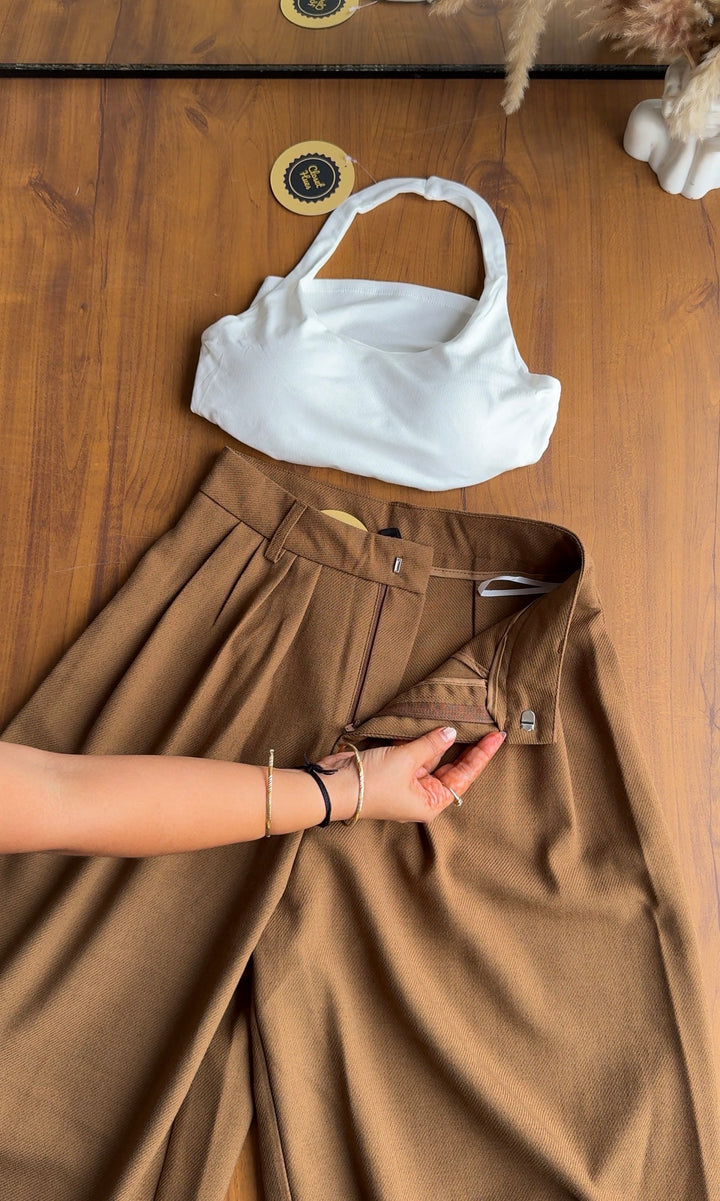 Monica high waist trousers