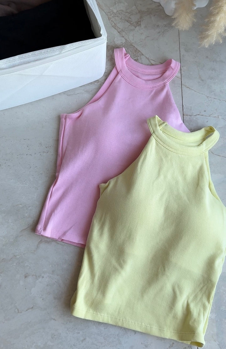 April built in bra top