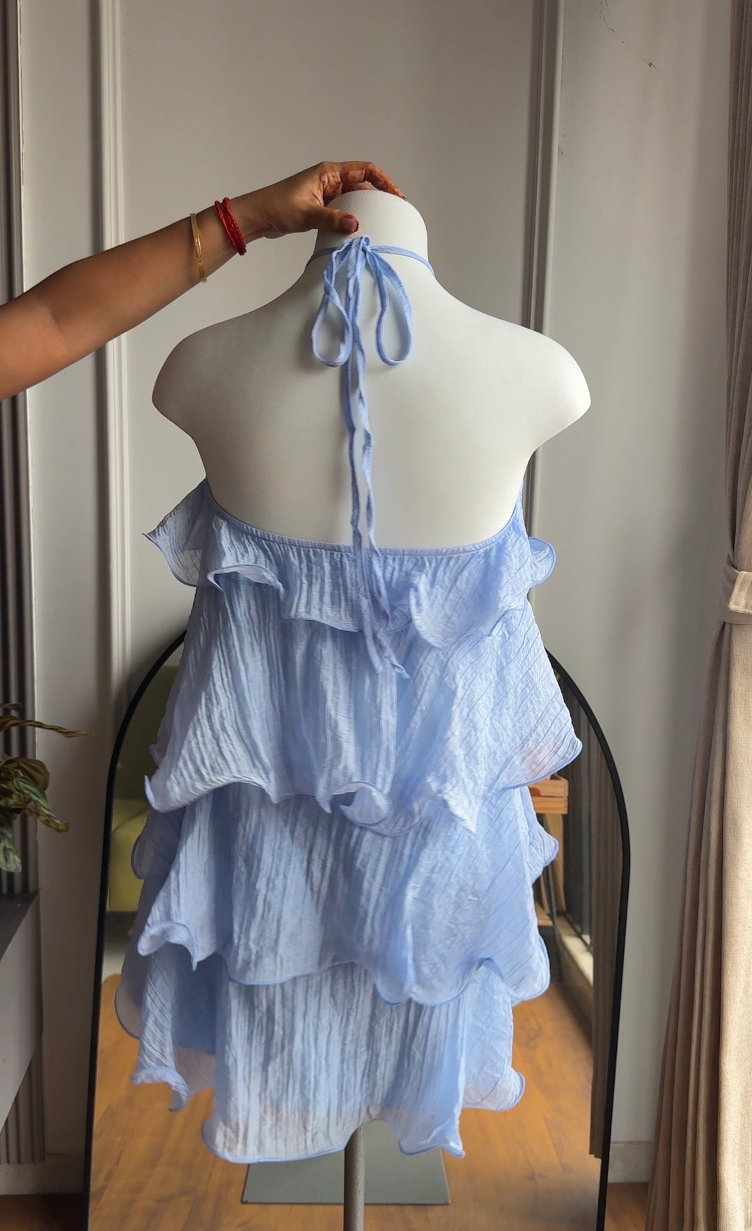 Halstat halter neck dress