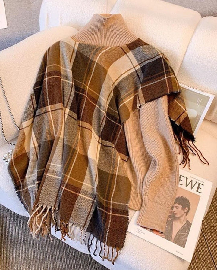 Gstaad shawl pullover