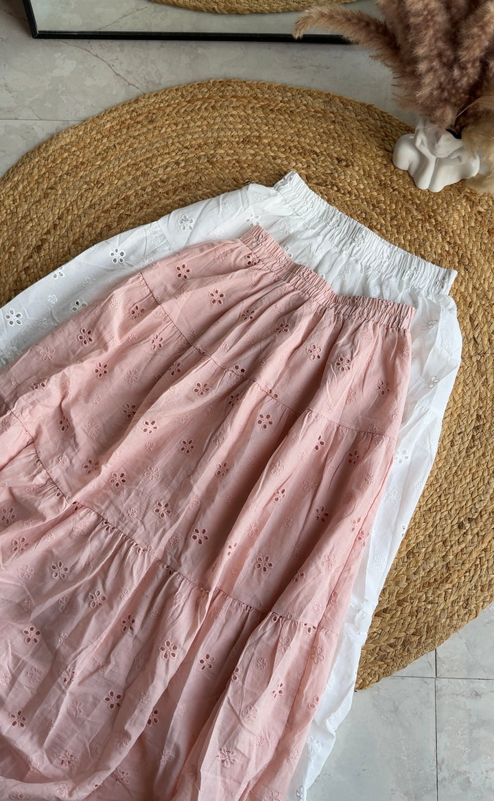 Thea Chikankari skirts