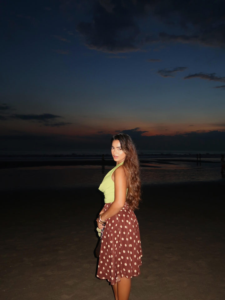 Gilmore polka dot skirt