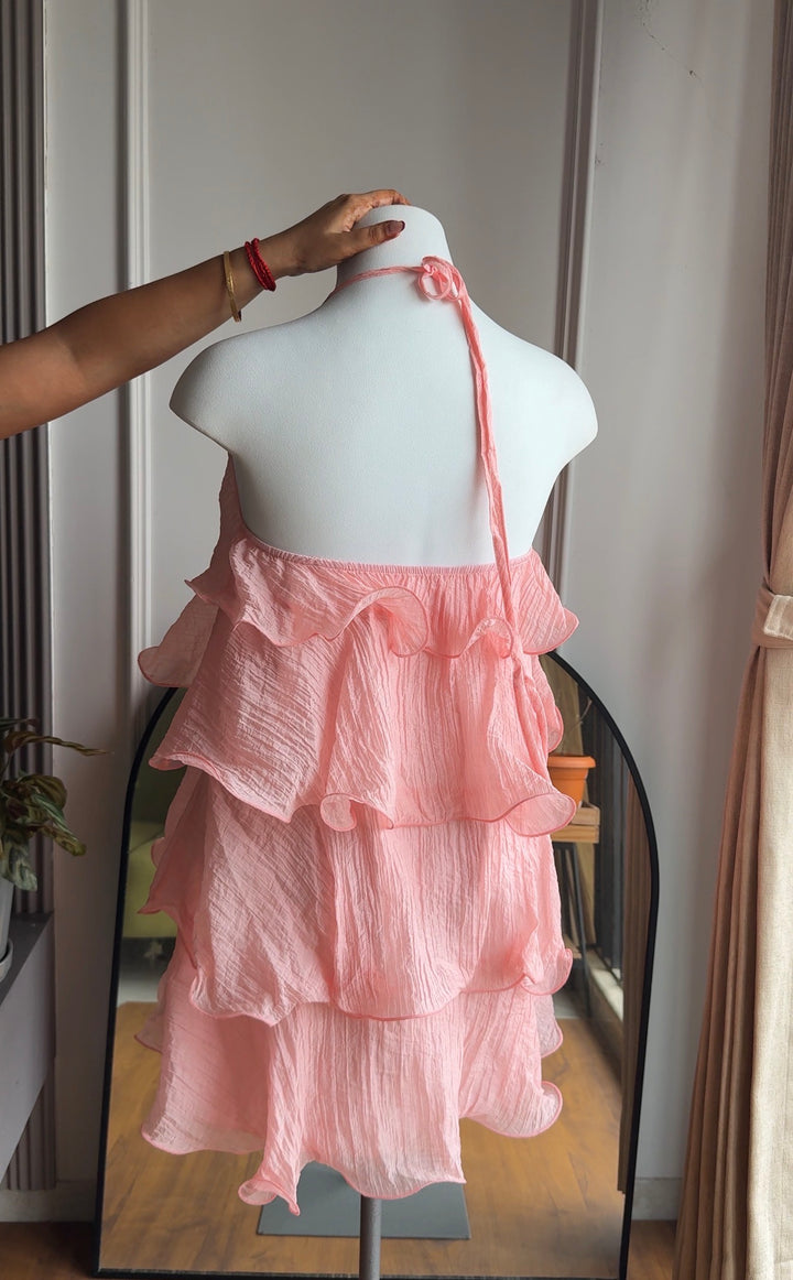 Halstat halter neck dress