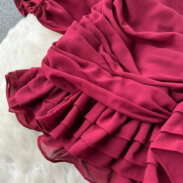 Katrina Ruffle Dress