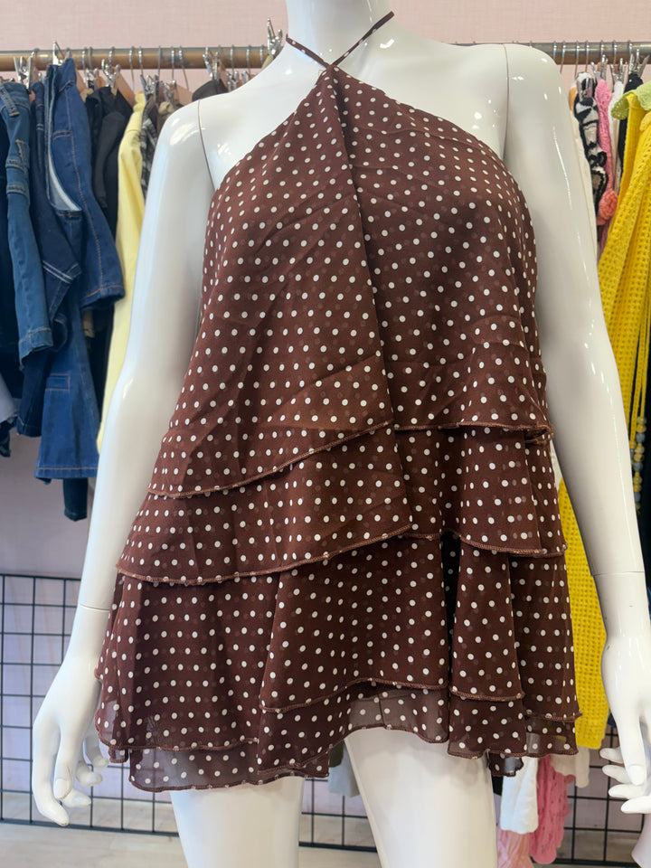Kiara halter neck dress