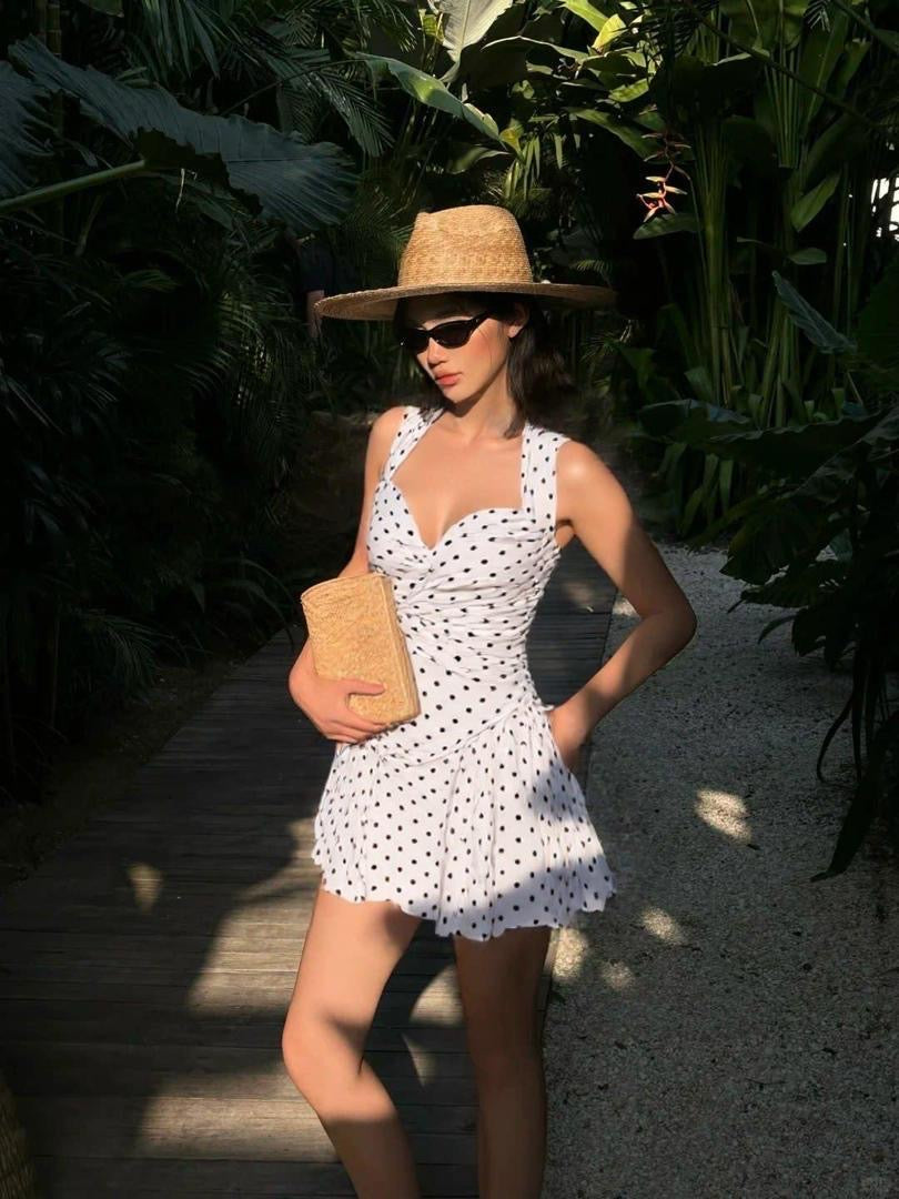 Nashville polka dot swimsuit-Preorder