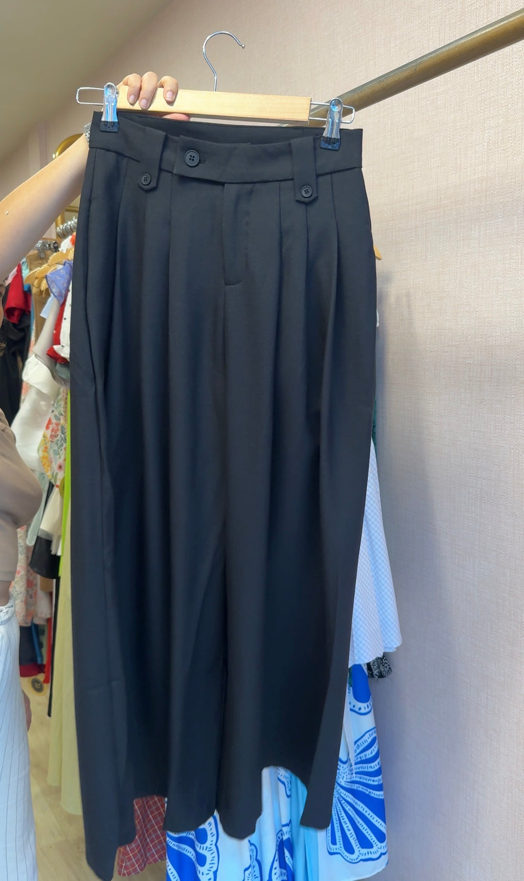 Mallory high waist wide leg pants