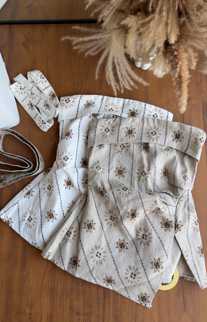 Reese printed tube top