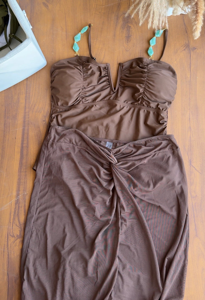 Pablo beaded swimsuit
