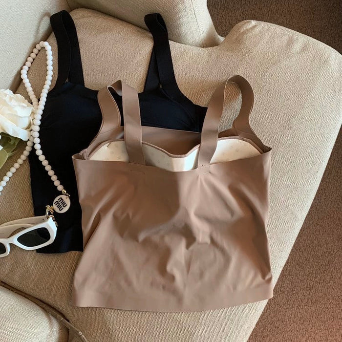 Matcha built in bra top