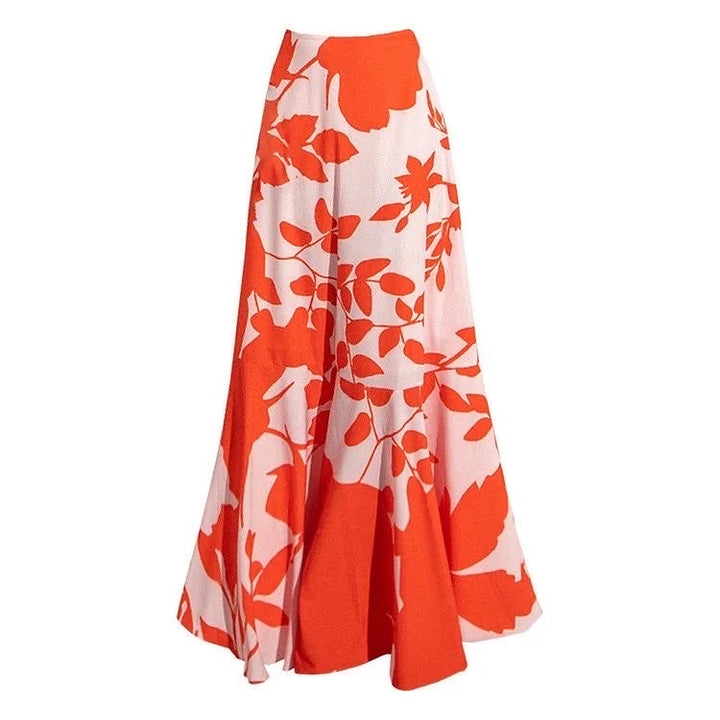 Seychelles swimsuit and skirt
