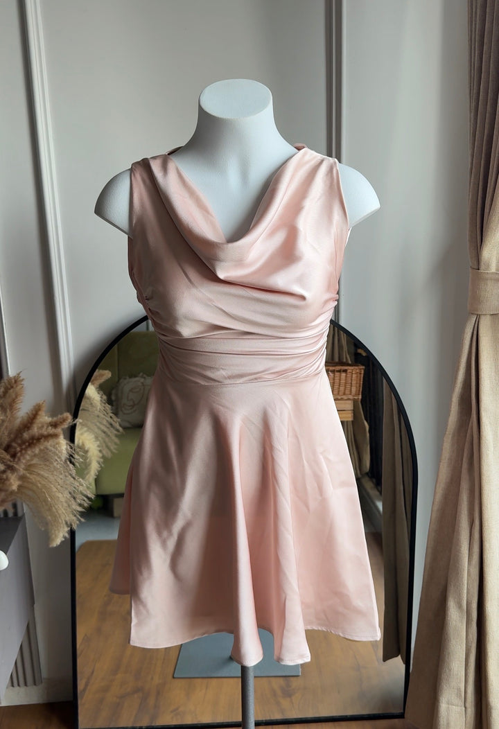 Sizzle satin silk dress