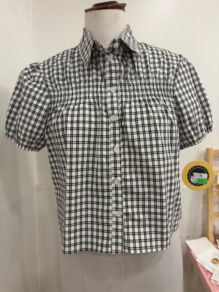 Collared shirt- white
