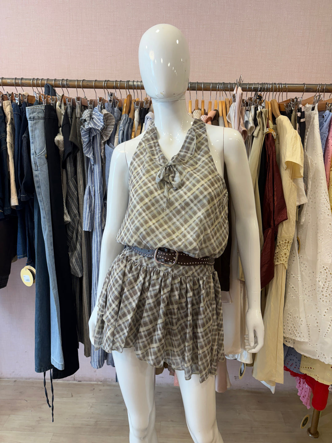 Brooklyn belted dress