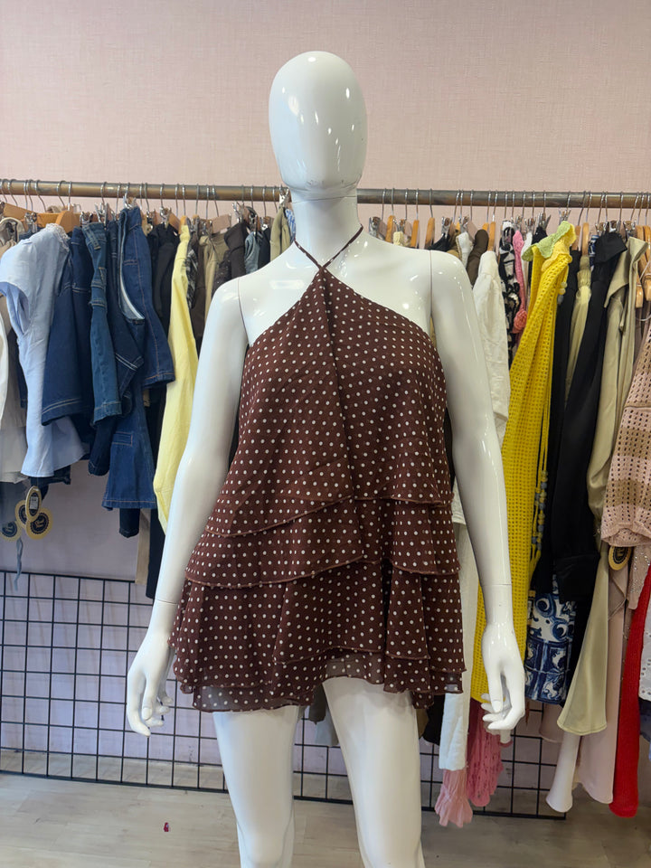 Kiara halter neck dress