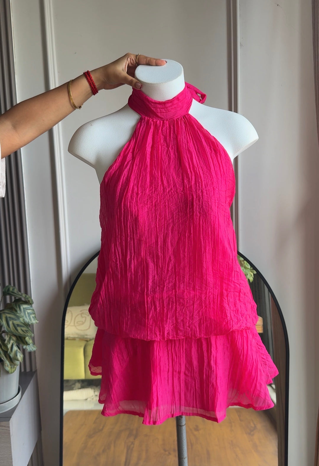 Annie halter neck dress