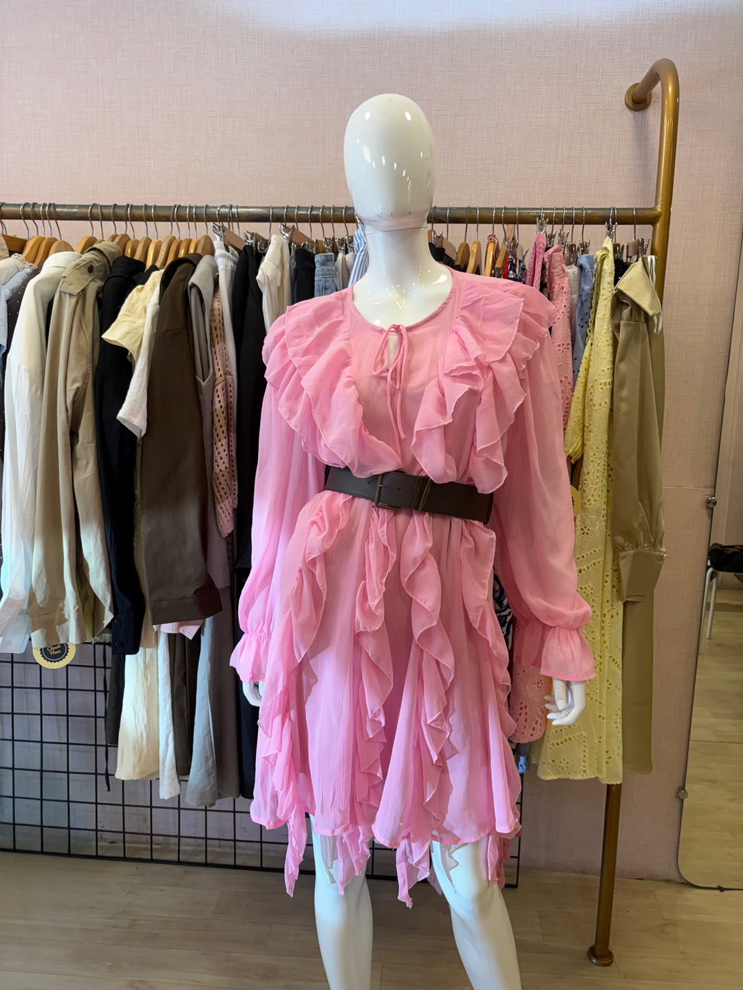 Phuket frill dress