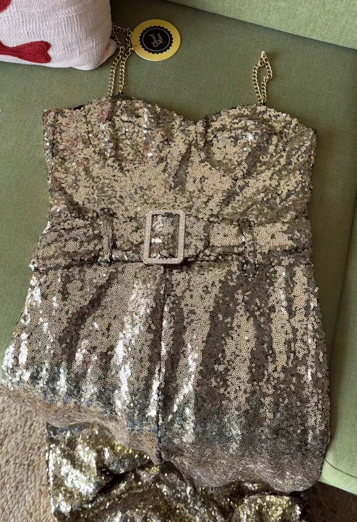 Spencer sequin jumpsuit